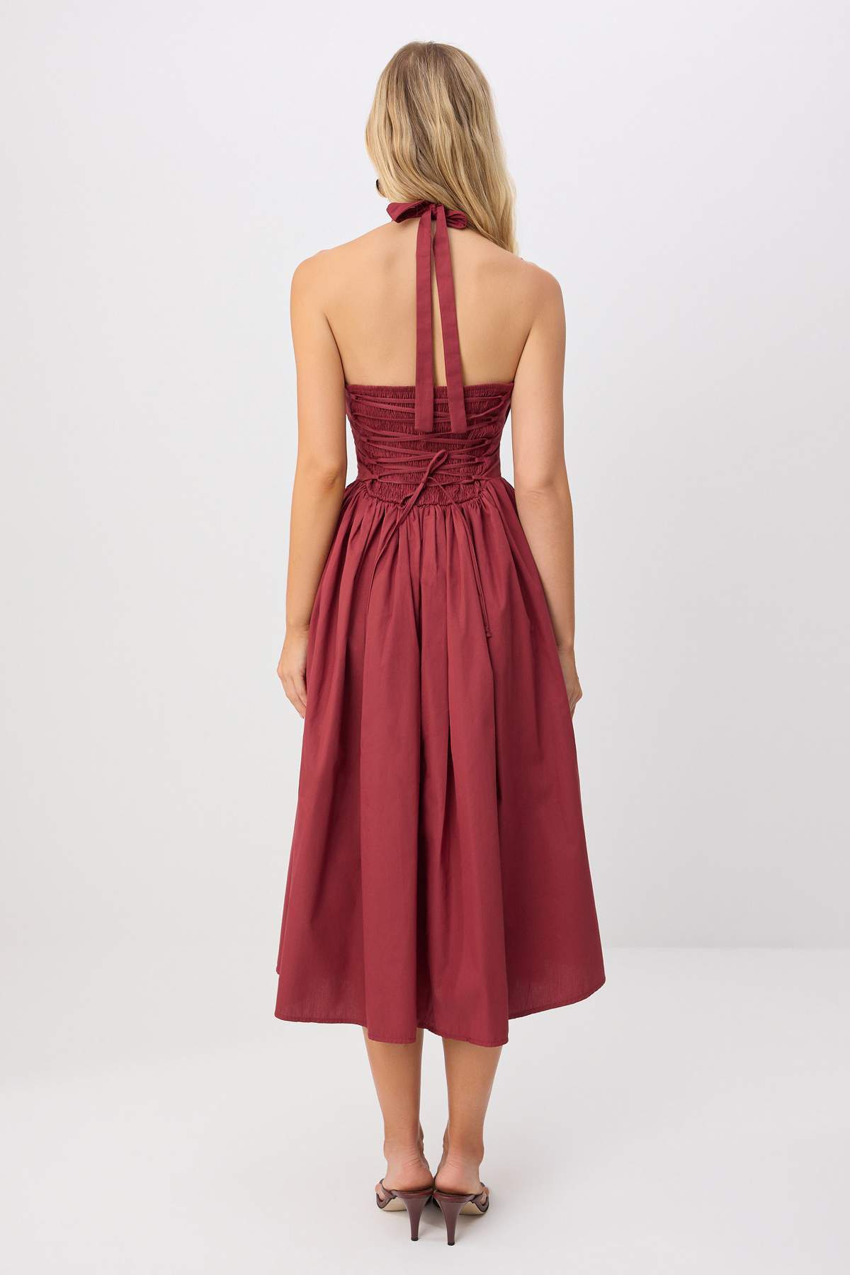 Haljine TWOSS25EL00881 - bordo