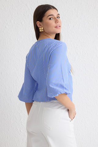 Bluze TWOSS25BZ00170 - plava