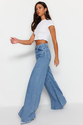 Farmerke TWOSS23JE00286 - plava