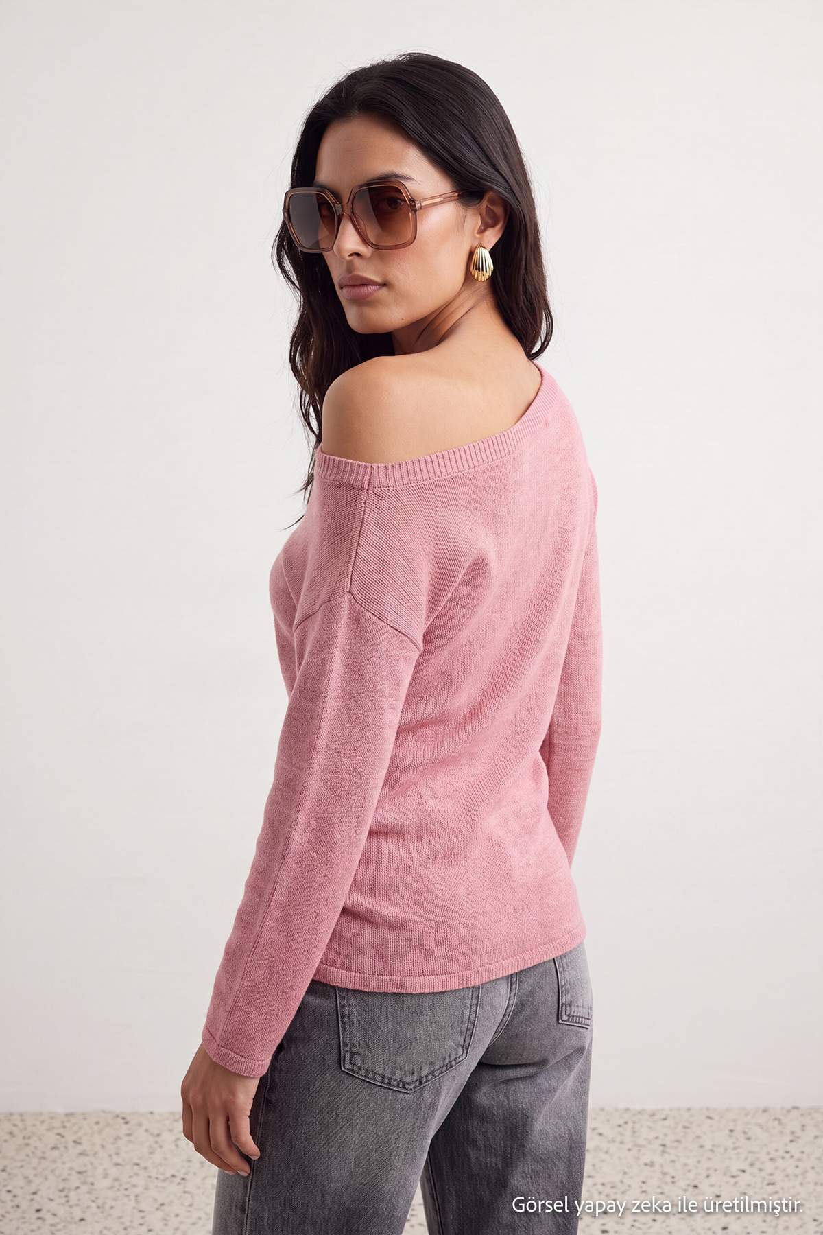 Džemper TWOAW27KZ00116 - roze