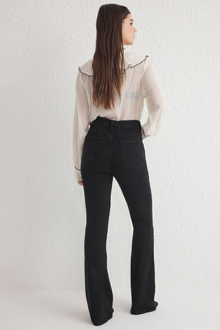 Farmerke TWOSS25JE00109 - crna