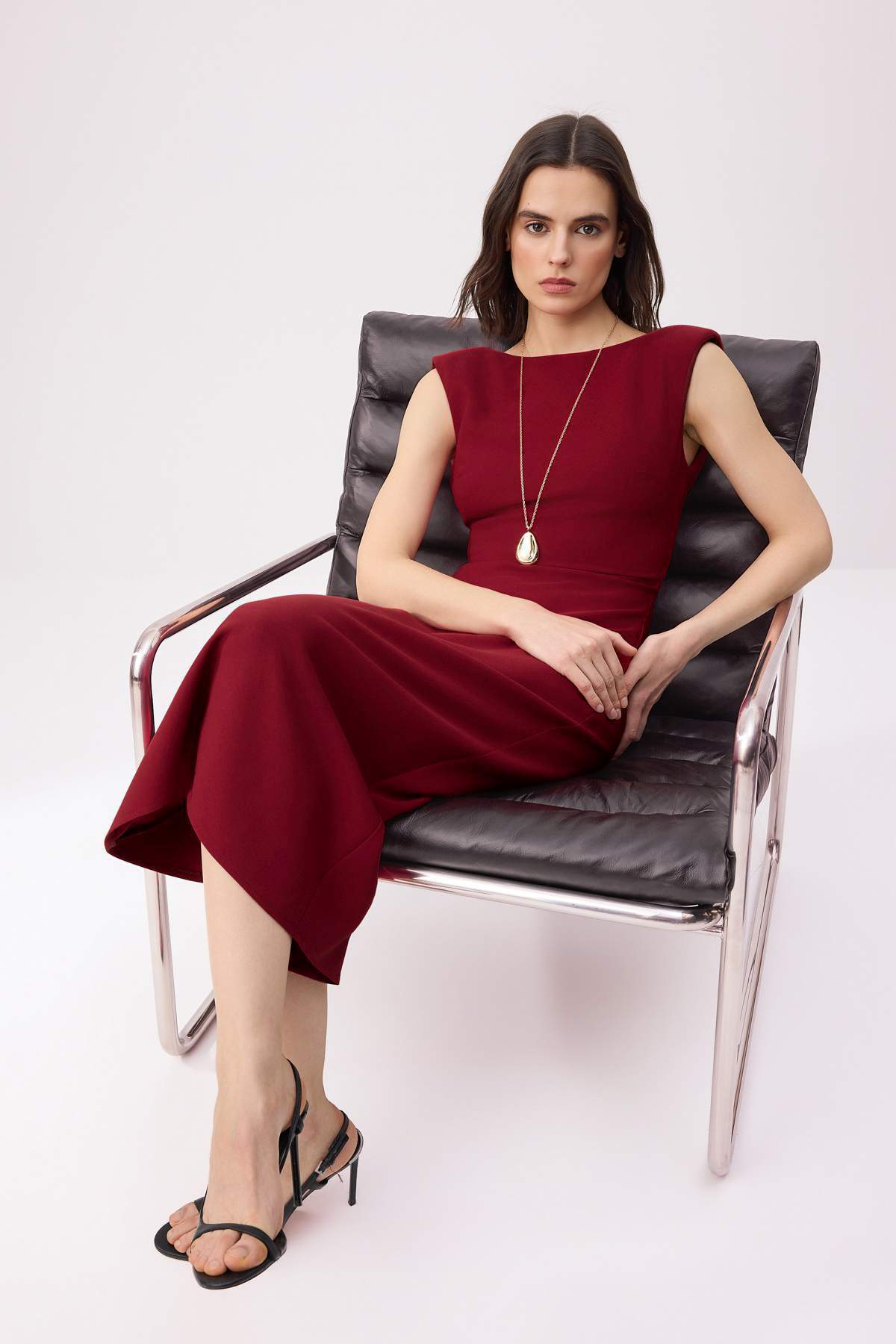 Haljine TWOSS26EL00136 - bordo