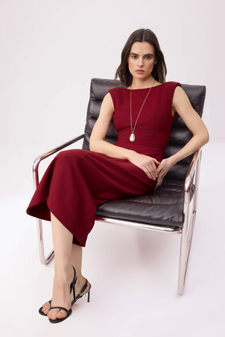 Haljine TWOSS26EL00136 - bordo