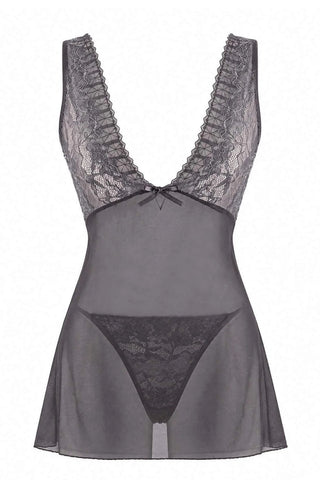 Babydoll spavaćica THMAW27LL00021 - siva [djesi-src-d636fa2547e2c064579cd6f2bed64e23cd4bb09ff60f6c51843954011e73a501]