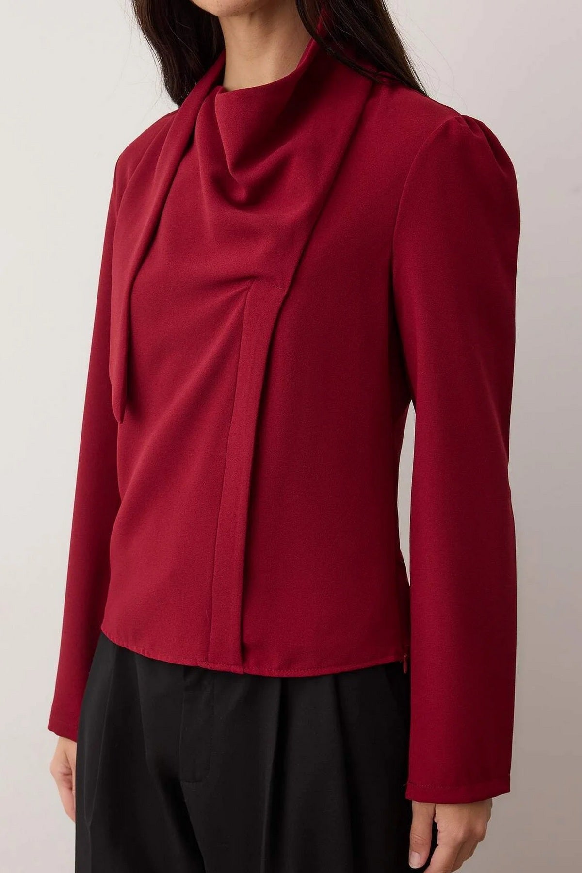 Bluze TWOAW26BZ00284 - bordo [djesi-src-47d52ef8a83756dcd9d95d58c9bf438bd304fa3b93ef0289a0a201a60f157de9]