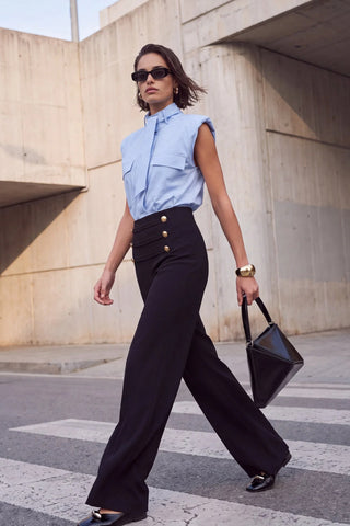 Pantalone TWOAW27PL00093 - crna [djesi-src-6a7bdccf074696bced6d25dc7d27551e26854e5c8ba167b075df7259d42d6ead]