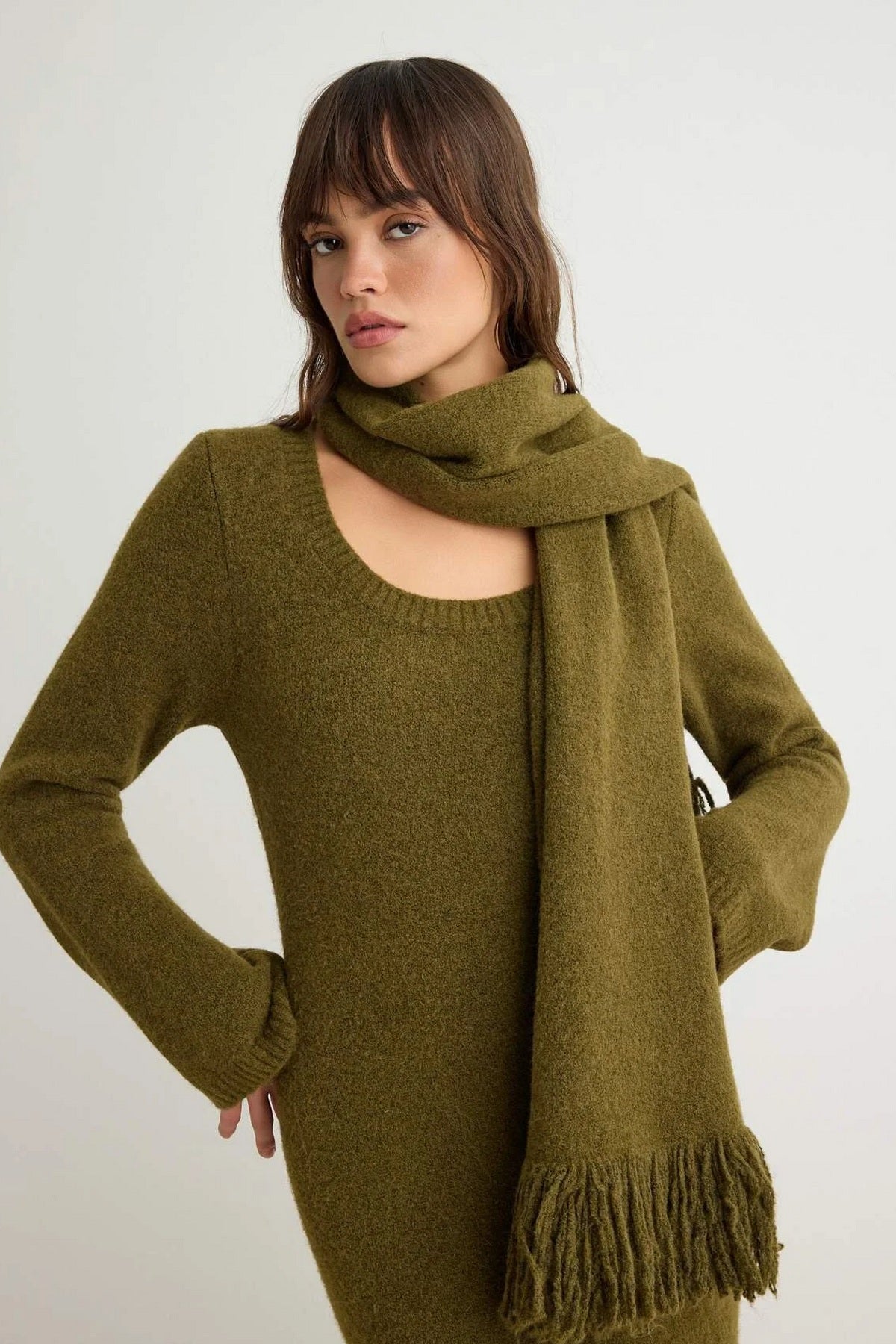Haljina TWOAW27EL00239 - khaki [djesi-src-f92a22b7e08613e5f0265c649b1d85cd686b48266efc6b249885054513da2edd]