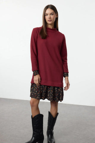 Haljine TWOAW25EL00282 - bordo [djesi-src-fc5301d21f738e744d160448d3423590c591e63b85a10f27528da57208b99dba]