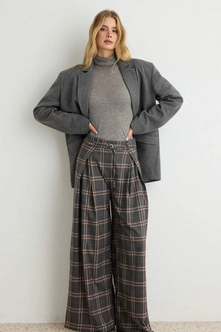 Pantalone TWOAW27PL00073 - siva [djesi-src-a64493aa79d9fde456e788d57eb926a065d0e718e844c859d2f325c4083c11cf]