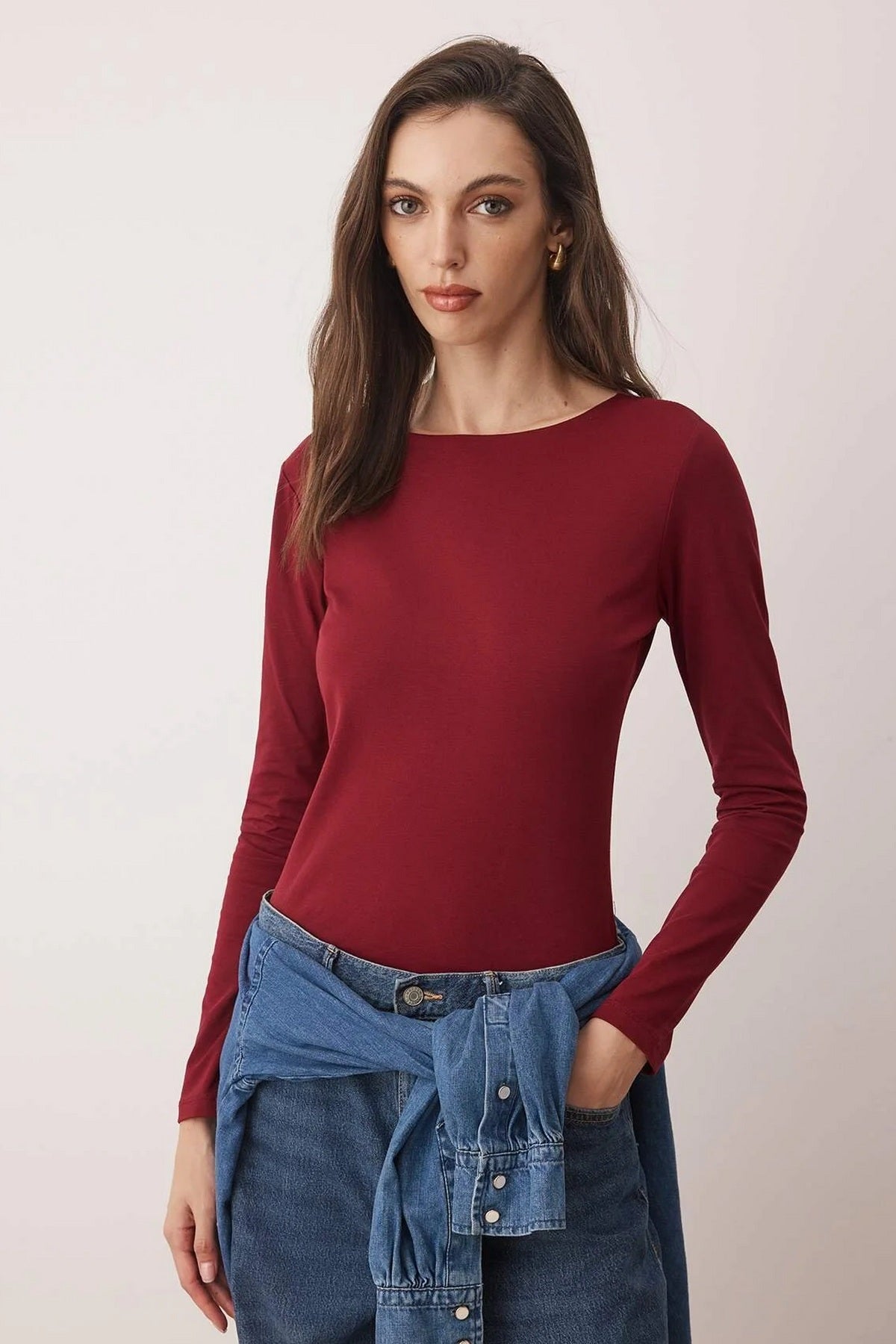 Bluze TWOAW25BZ00062 - bordo [djesi-src-b8b514e3478ff000fb22b63b91902bdace5ead56d220fc33a5a0d909d2d20ce6]