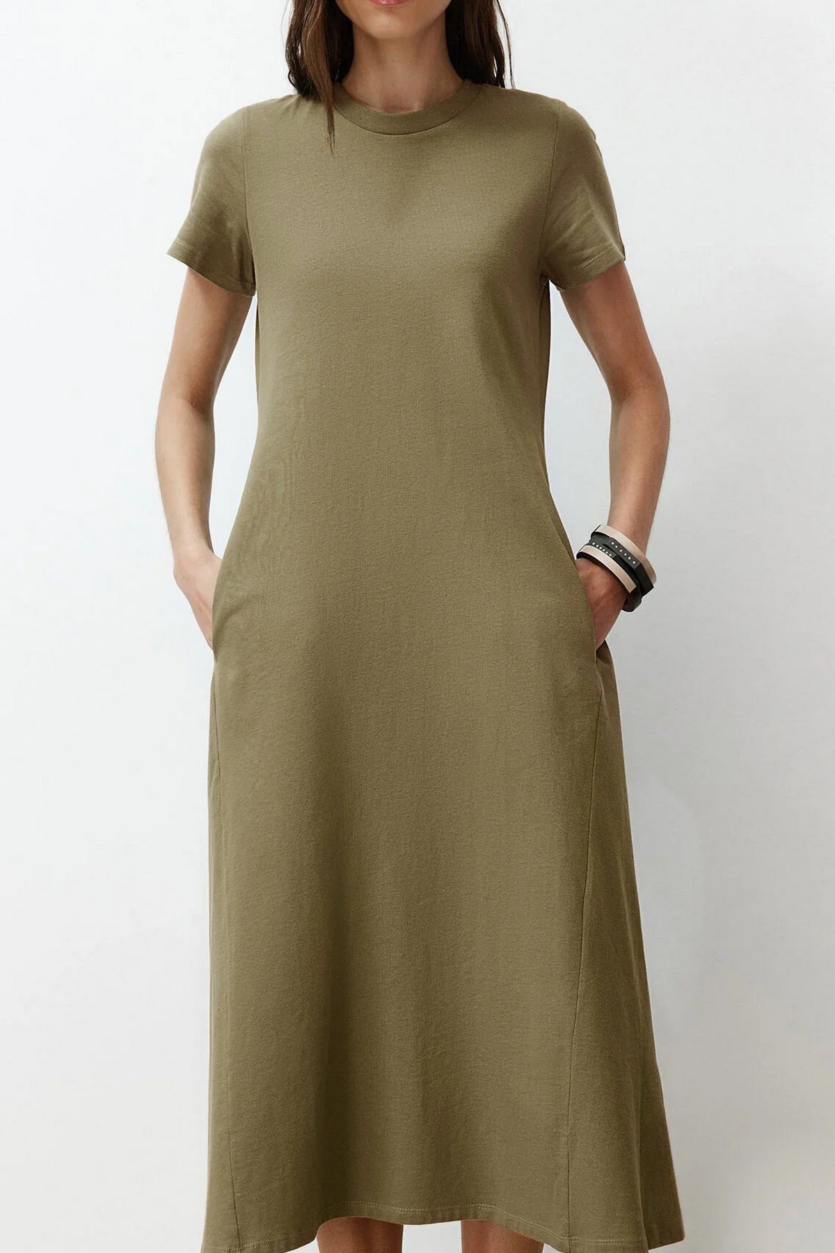 Haljine TWOSS24EL00169 - khaki [djesi-src-11af7ce8857409130661e13315cd192b2eec2a37ae2122dbbd9729c8818d2b55]