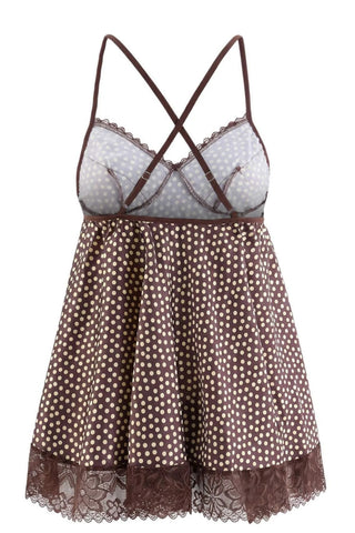 Babydoll spavaćica THMAW27LL00030 - braon [djesi-src-b478a7bba6f9848434fdf66af79827a8223a0227ca108997ed8693dedee91abc]