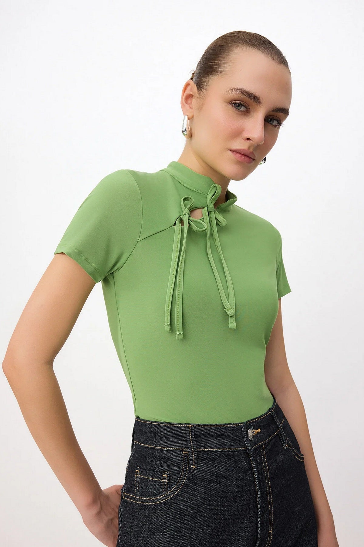 Bluze TWOSS25BZ00226 - zelena [djesi-src-fdec1aefe51e2b9b1aa59599c663c196417c2b8c1fcf68f0b505027b941d8213]