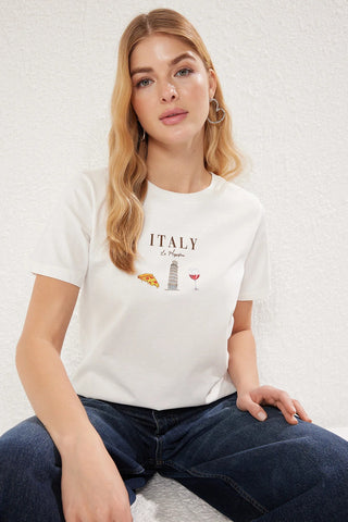 Majice TWOSS25TS00047 - ekru [djesi-src-534da893a23d7729fe0c296ecd5a59d0b942d11b58d1f903996c6c5040d332bc]