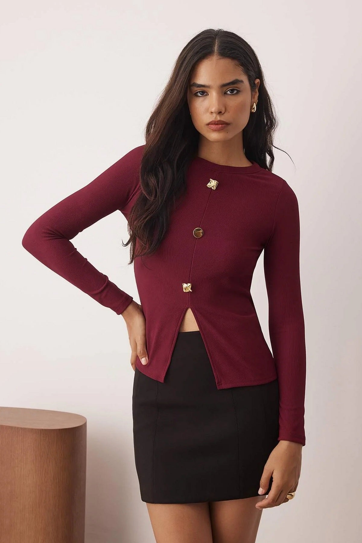 Bluze TWOAW26BZ00191 - bordo [djesi-src-ecffb2e5afaf3d39fa15227bf7043a3d94d257e817bf0b35030d3c809d93177b]