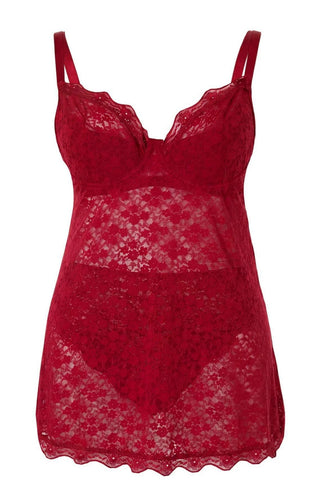 Babydoll spavaćica TBBSS26DH00009 - bordo [djesi-src-395bc44060c681c31540d587c63a6520d759cdaa783715fa5c49c997995d7f3a]