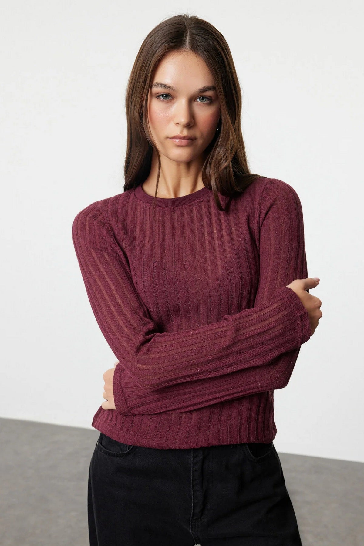 Bluze TWOAW24BZ00094 - bordo [djesi-src-9622ce1bb526969b6831dd131002cd83436ff773d533557681ce024aafc2e5aa]