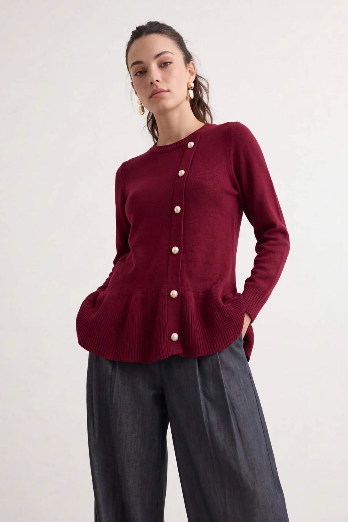 Džemper TCTAW27AK00007 - bordo [djesi-src-cbde9c688649d91ba7c07c3fc14327dfbecf2e5522415eae1d4dde849f633cfe]