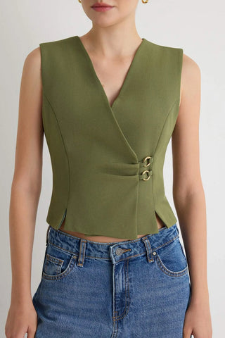 Prsluk TWOAW27YE00020 - khaki [djesi-src-b35f1043256e78d819e93b009024af39b68db4e90f5f917ea970e551043007f1]