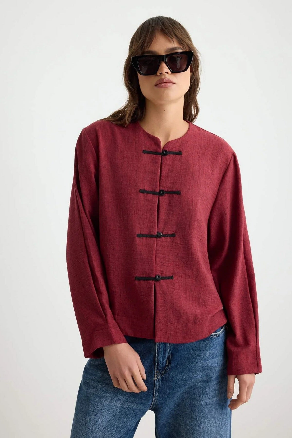 Jakne TWOAW27CE00044 - bordo [djesi-src-c2d9194dabbf6c45809bc6d742909b36ccb379411fbc130c0ce7f12533f4fbc5]