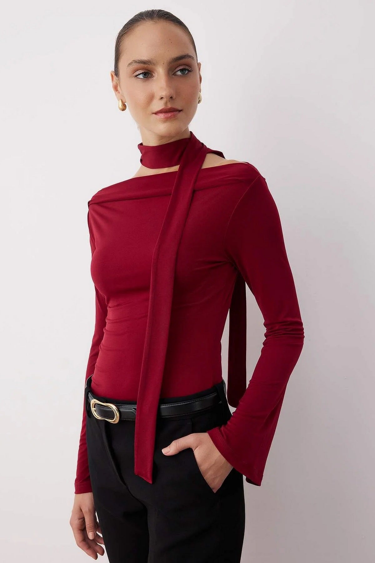 Bluze TWOAW25BZ00107 - bordo [djesi-src-d345b3d36afe8a4f37809e2efa7e8604984a3193d44d2de80f88651f276598ef]