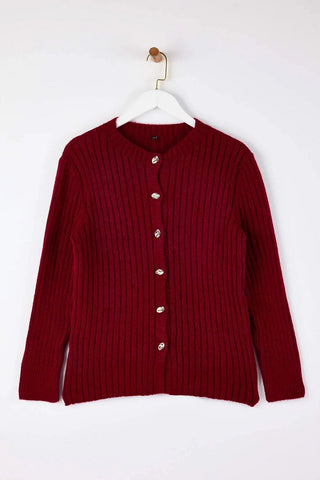 Kardigan TBBAW26AV00053 - bordo [djesi-src-b9ba2f1d08bffaf1b33573cd90c0036e3491c0520430d7d4297b2bafdd362306]