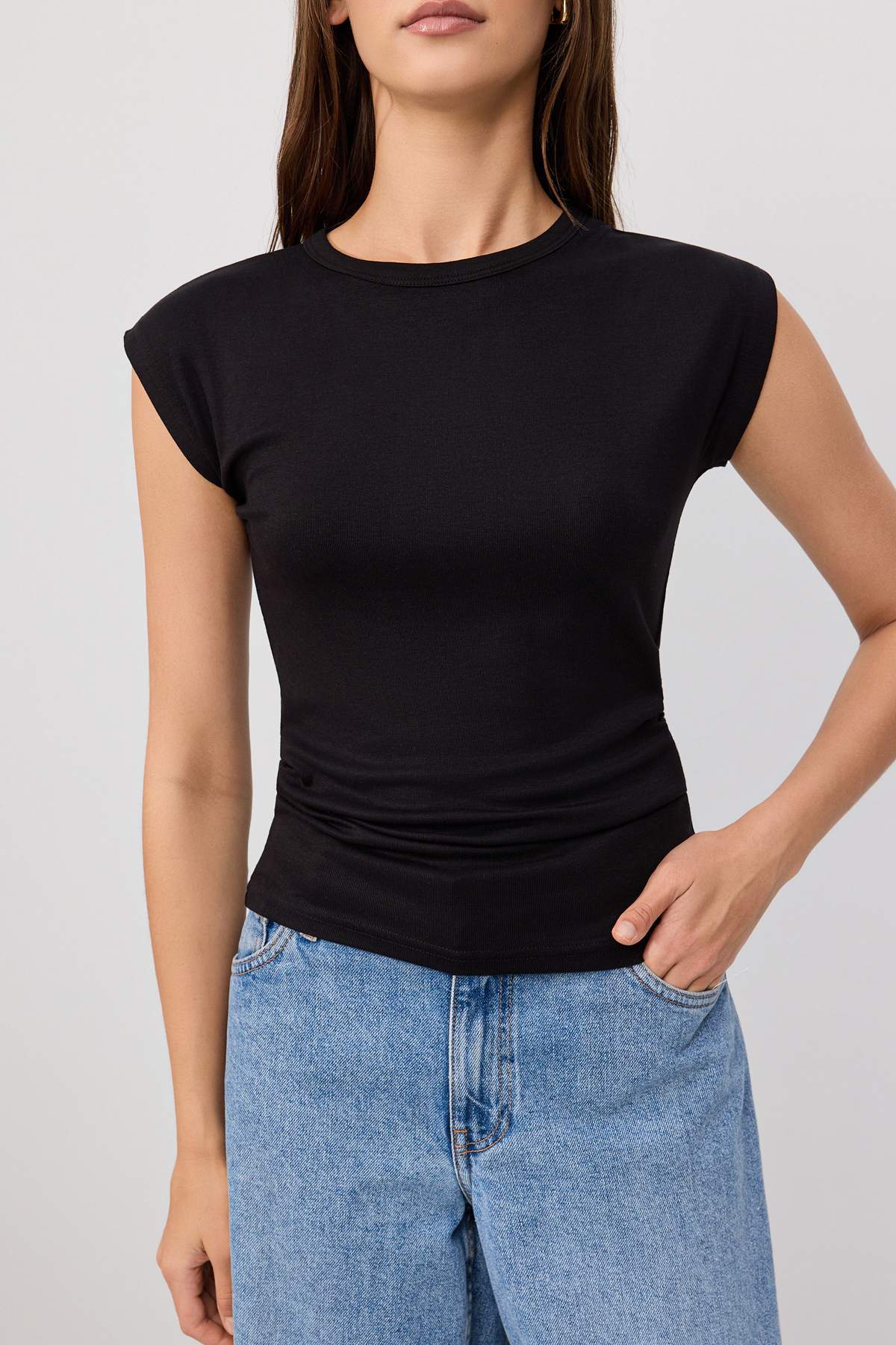 Bluze TWOSS26BZ01016 - crna