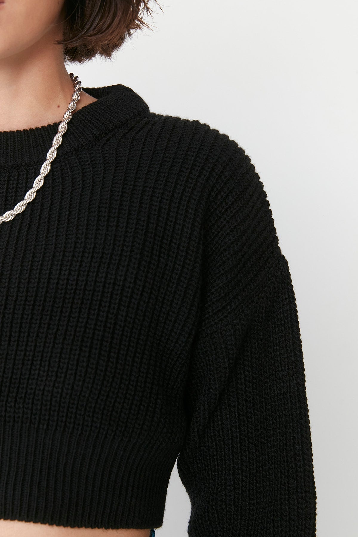 Džemper TWOAW23KZ01620 - crna