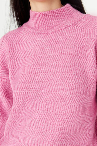 Džemper TWOAW21KZ0204 - roze