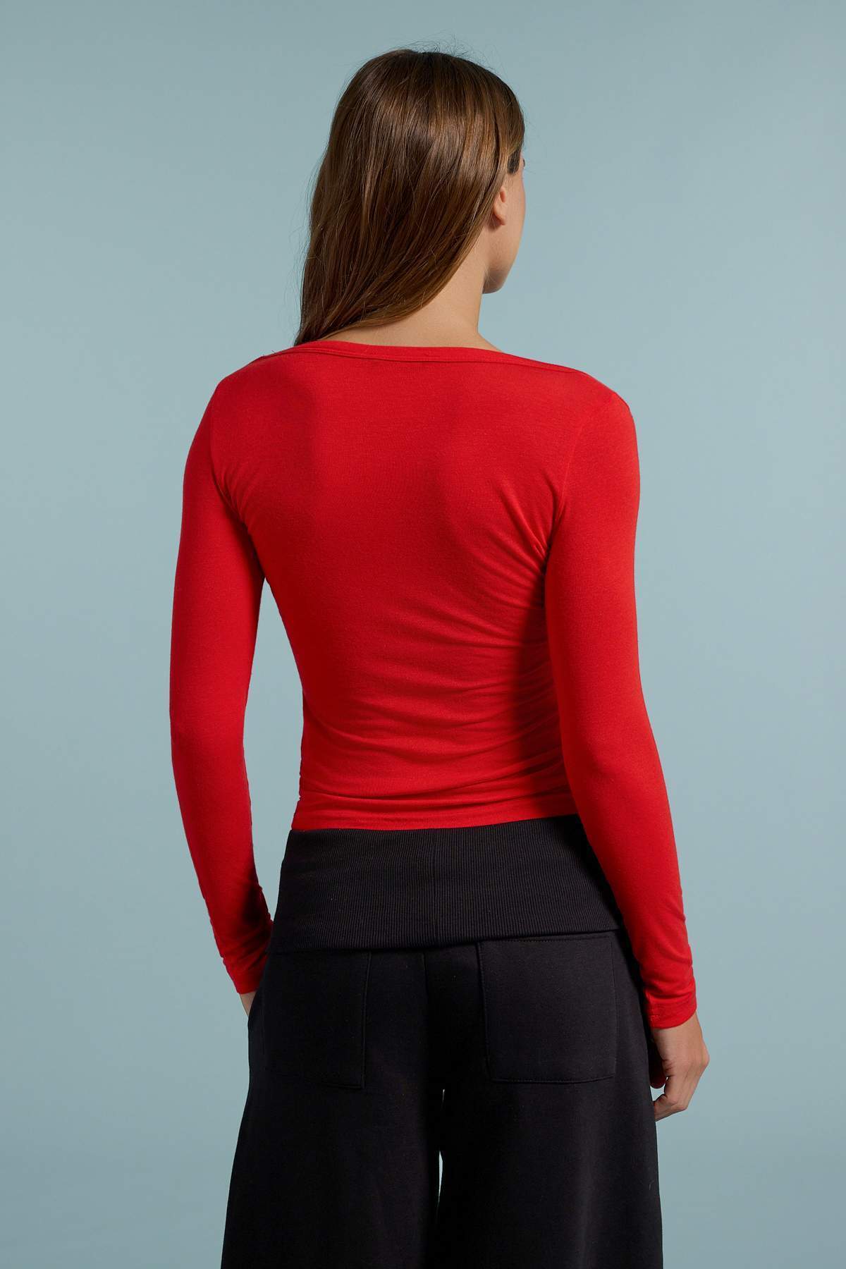 Bluze TWOAW27BZ00179 - crvena
