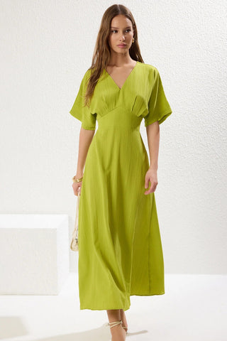 Haljine TWOSS24EL00620 - zelena [djesi-src-714a13ee7a461ec729f27e34ae580afd9c697d8eec2f8bc347fc0059730d2318]