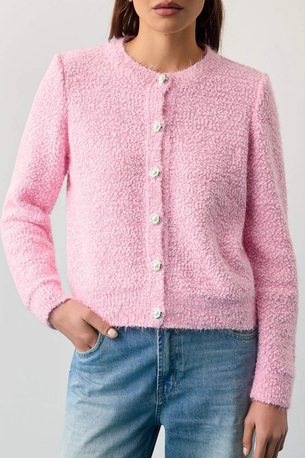 Kardigan TWOAW27HI00171 - roze [djesi-src-4173355aebd8e809aacd377f06fe35ef144d89db804ed32a78aa05bc1480c6f8]