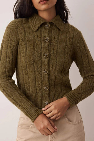 Kardigani TWOAW26HI00230 - khaki [djesi-src-adf68e149f5b40397beb95a14364442074a576ace602c8a640635f86bbcb02cc]