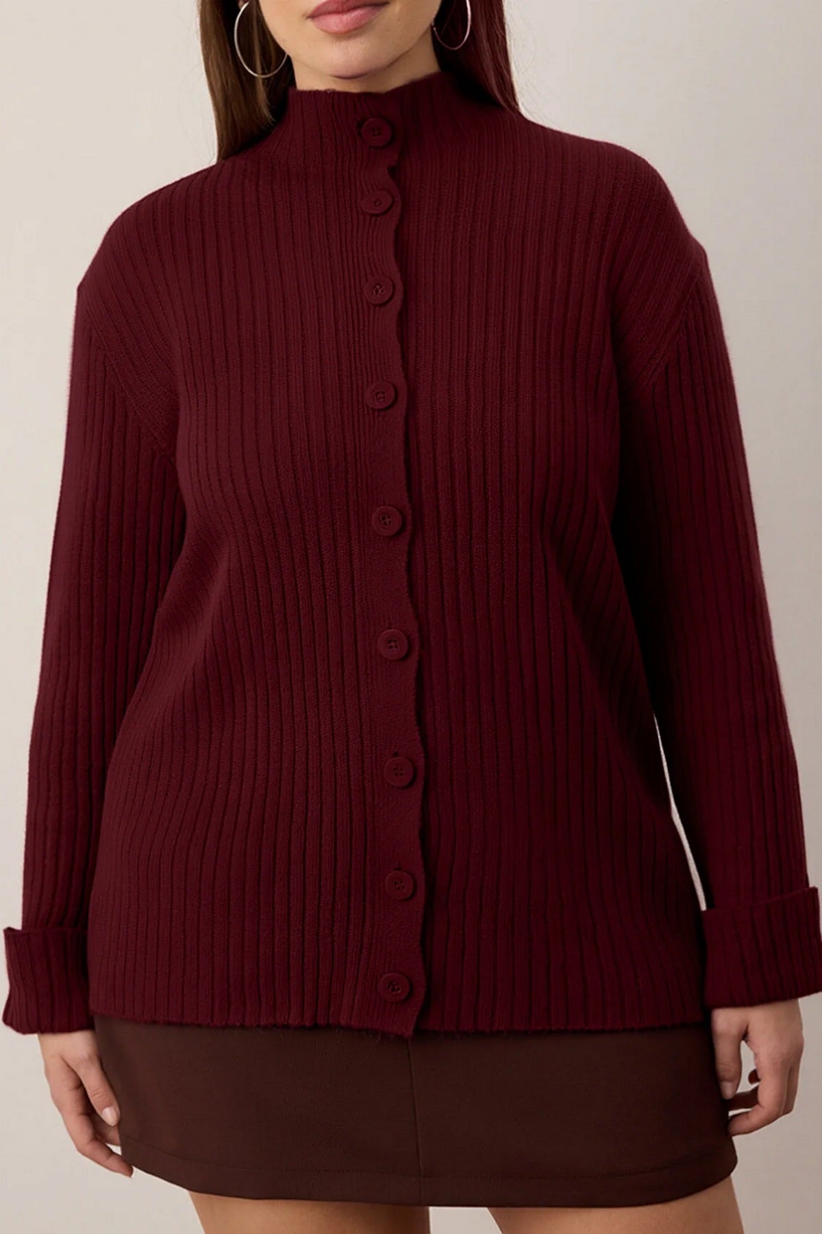 Kardigan TBBAW26AV00030 - bordo [djesi-src-fa55c48a9f244049455b0dc8cf0e9ad9c4e03b3d44b5b053bfd81bef1320ba2e]