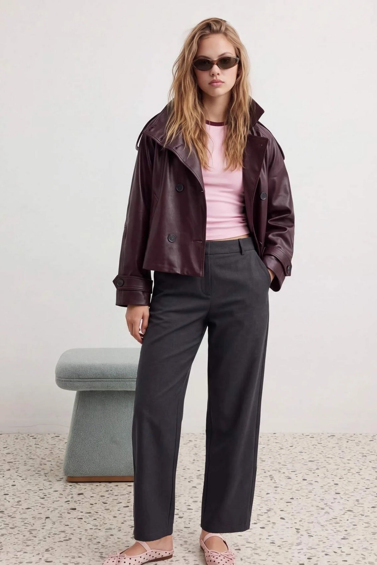 Pantalone TWOAW27PL00071 - siva [djesi-src-51db42c8e3a85cd56ac559ce9c5bdb086aba327e47969e0594a0ce6cae4f8204]
