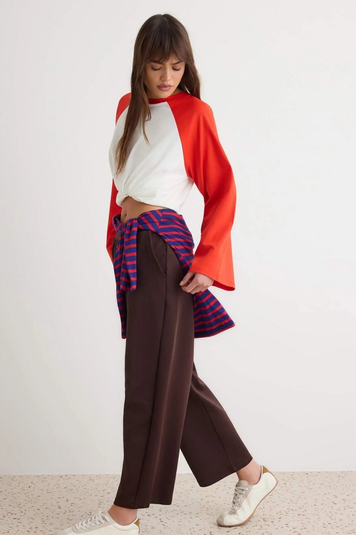 Donji Dio Trenerke TWOAW27EA00022 - braon [djesi-src-d0b751f665b461af98db86c985ab054cc3e16e8b6eeaae918f6f904ff792f696]