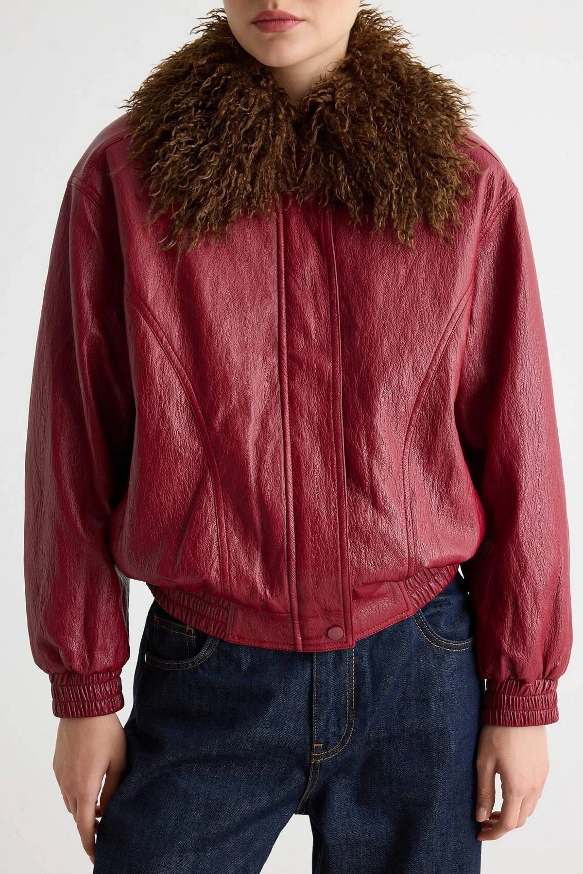 Jakna TWOAW27MO00040 - bordo [djesi-src-3f795905c3b87fb5ba9edf679d09fc1e1f0efb6e51cf852a633b9cba453bb850]