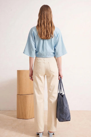Jeans TWOAW25JE00309 - ekru [djesi-src-32d2a6dbb1bd812646c4b12d02f395bf7c009408658a21a4c66f42b4d2b29ec1]