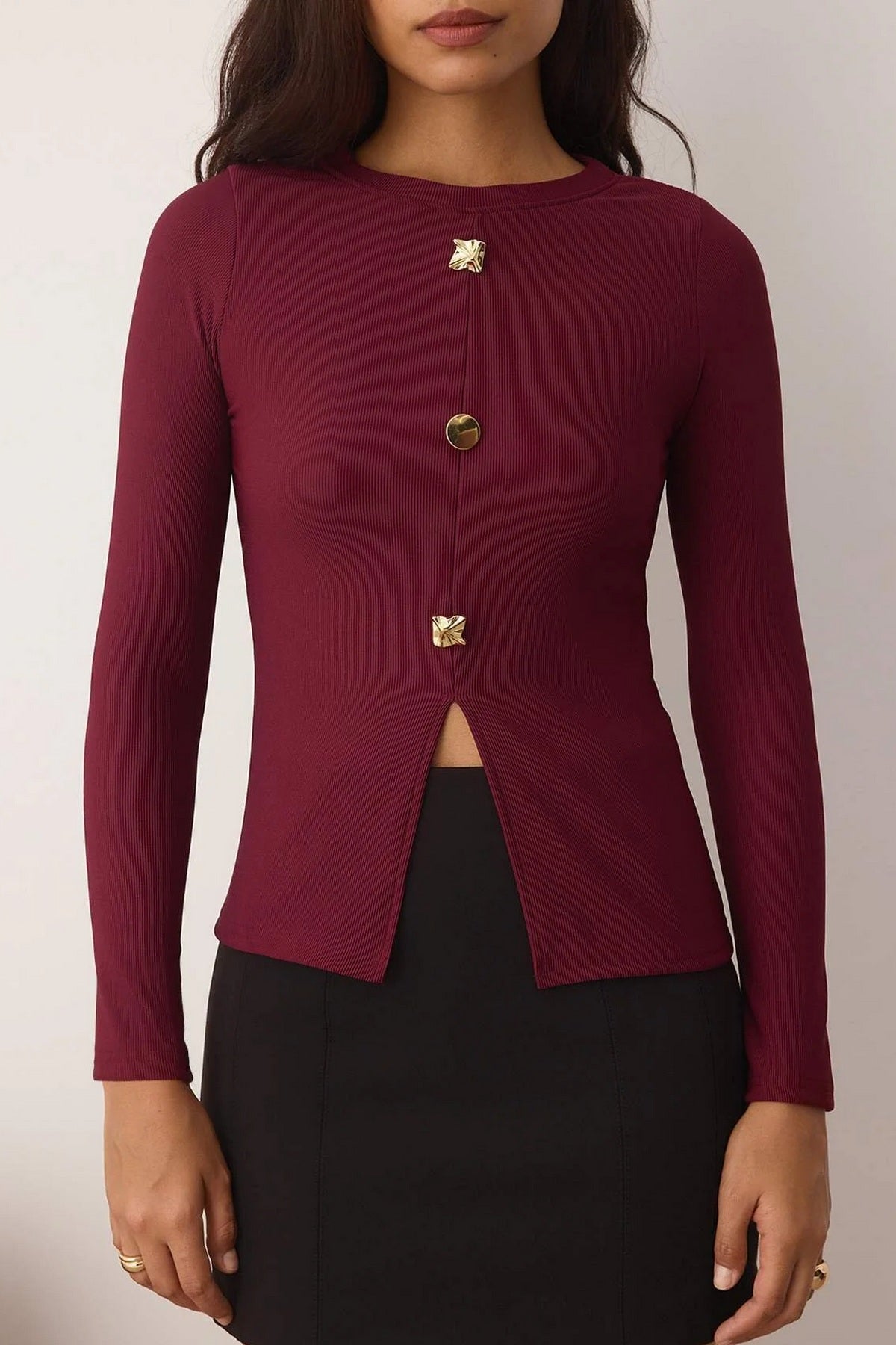 Bluze TWOAW26BZ00191 - bordo [djesi-src-12b68783c247ac99fce64d1f74c4da1299f3eb9687a59137300101ef226069b7]