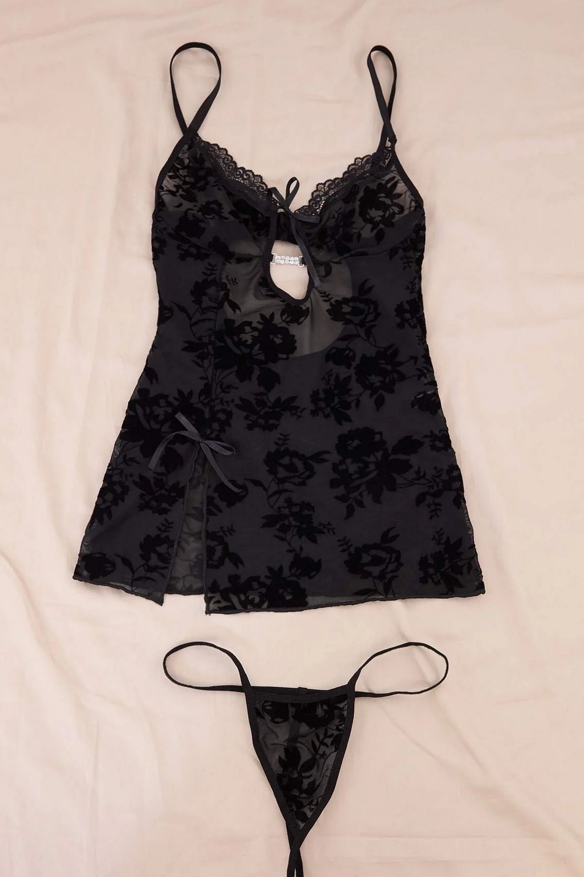 Babydoll spavaćica THMSS26LL00029 - crna [djesi-src-ab3e26f3a813739592040f71c926b2173953b77abde170f1d00f45130ce2ee63]