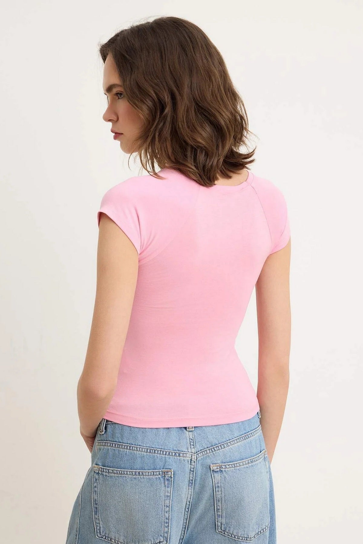 Majice TWOSS26TS00267 - roze [djesi-src-8f718ce388f80e609d28a2e27dd39d3174ba2f6bd555146981fc45773d0be271]