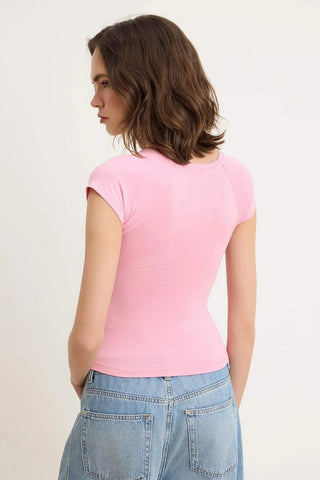 Majice TWOSS26TS00267 - roze [djesi-src-8f718ce388f80e609d28a2e27dd39d3174ba2f6bd555146981fc45773d0be271]