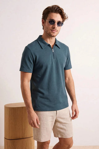 Polo majica TMNSS26PO00045 - petrol [djesi-src-445760fb3e5e07689b91f31f0192d1d45a708f48aa4d77edf67cf9719db51e9e]