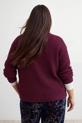 Kardigan TBBAW27AV00029 - bordo [djesi-src-ba46afee45a4965c27712031be135e759f57dfe1741f04b28ae79638ad97625c]