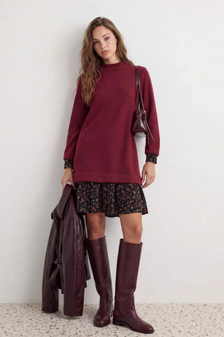 Haljine TWOAW25EL00282 - bordo [djesi-src-181fb5423ba27433092c1a87f5f2b07139d03f9afd1ac18b3cad175347874042]