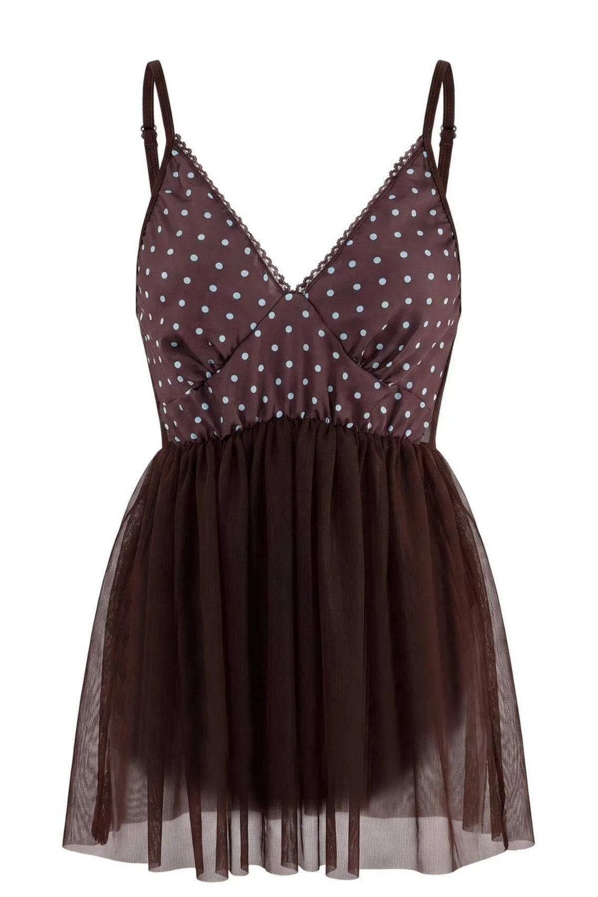Babydoll spavaćica THMAW27LL00025 - braon [djesi-src-bbf4d5e598689724a54c4c97b597f80c0ad8ddf3634967c960123f3ece2941ce]