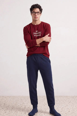 Pidžame TMNAW22PT0759 - bordo [djesi-src-9e1d1b81fad346b10b8c5da59bb6f741a61ca3af9955833ffd92e88e54e0430c]