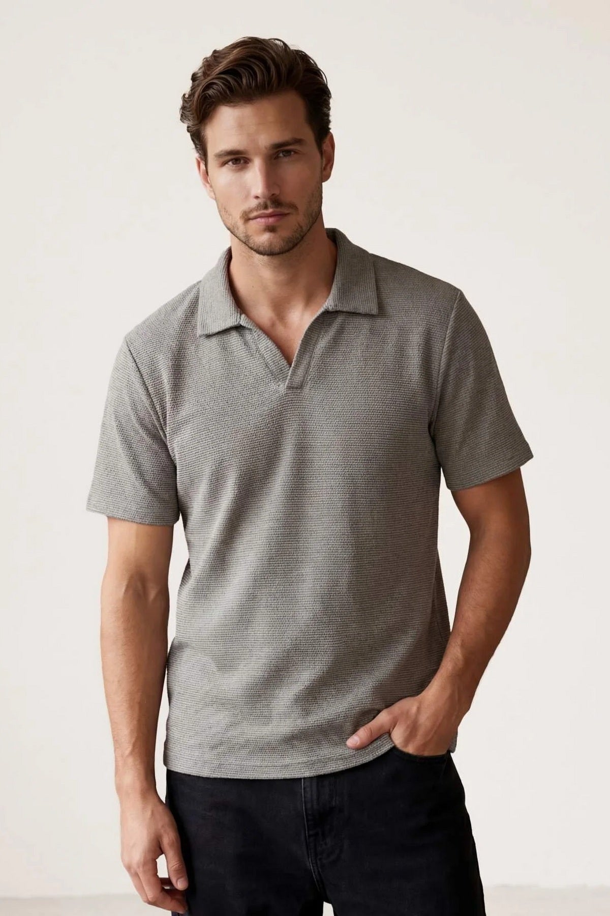Polo majica TMNSS26PO00009 - khaki [djesi-src-0bd58adc656ed2445321c158b5c028956ba4f6969d0ff959f007f100d1c6ee2b]