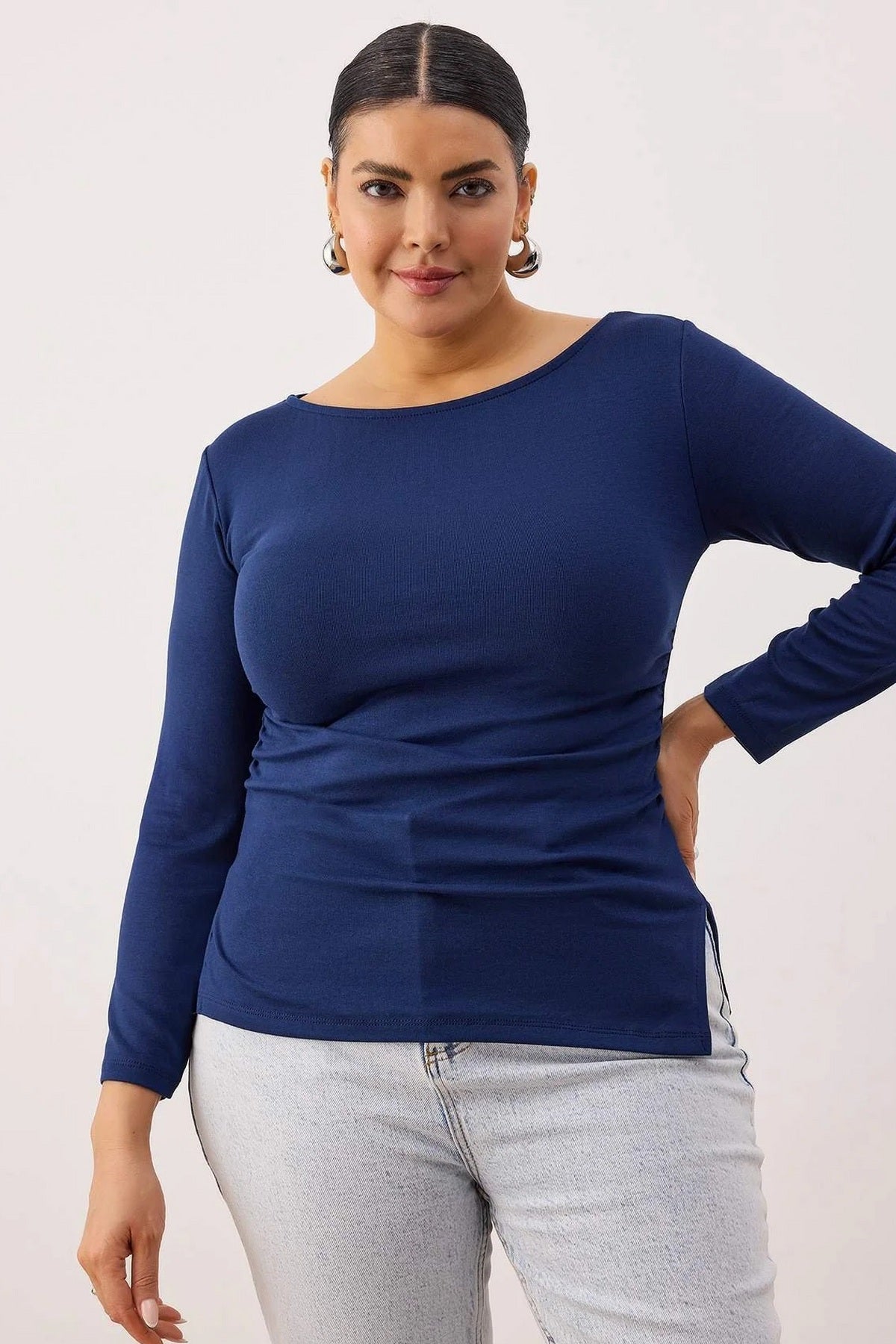 Bluze TBBAW26AF00108 - teget [djesi-src-8455c3bdde1c819aca564576cc7739364546820f714bd597c10c93d6ea04bc34]