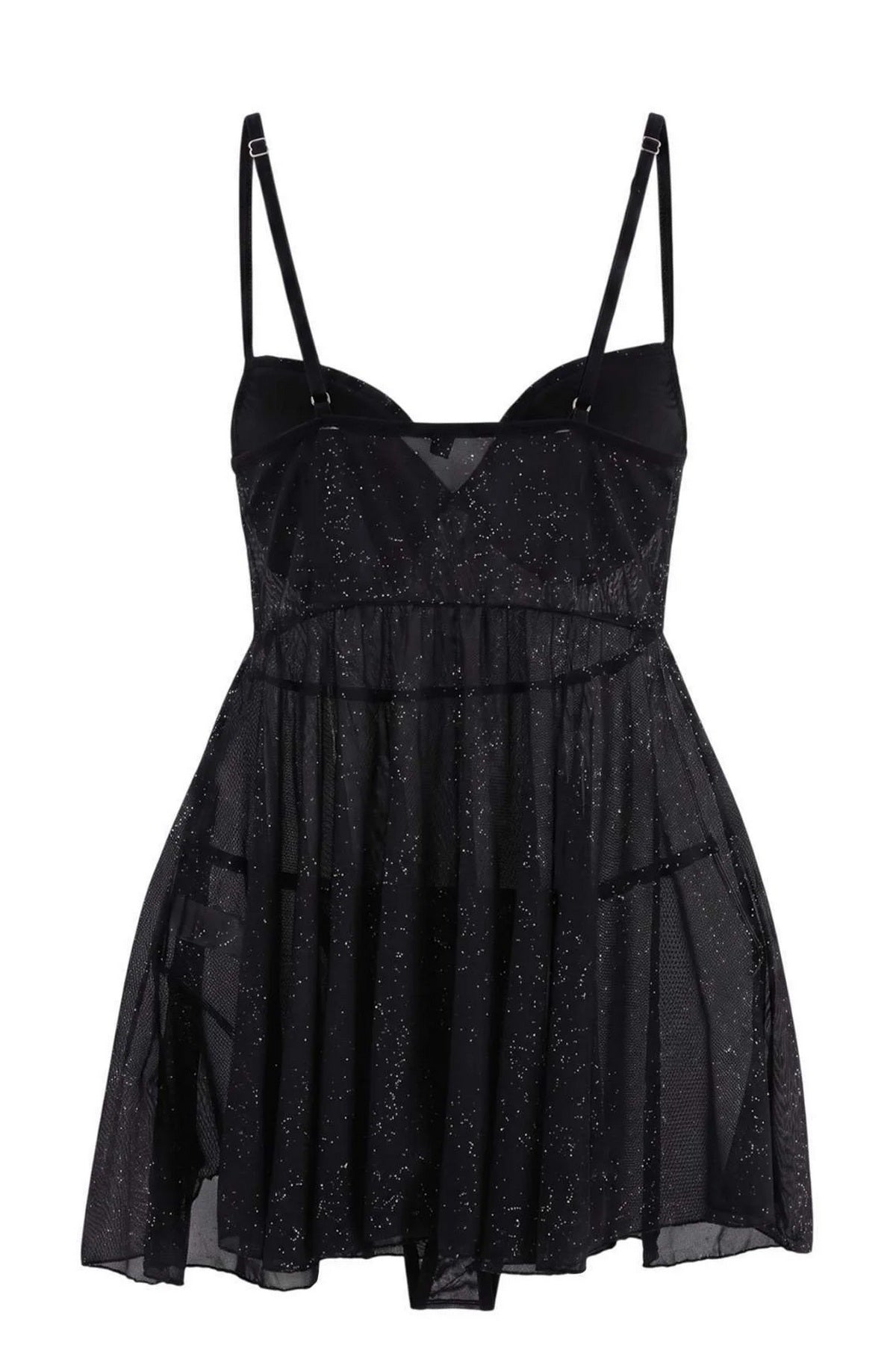 Babydoll spavaćica THMAW27LL00033 - crna [djesi-src-99b1477faa5d5d8a71b85ae387594eae30ec160b01d67d0645732f1e219d7aea]